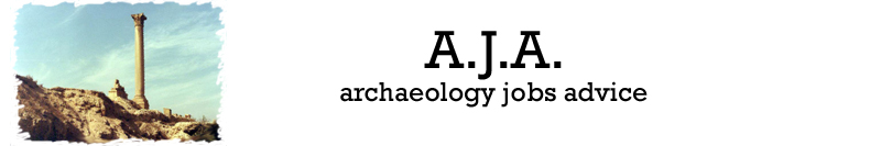 Archaeology Jobs Advice